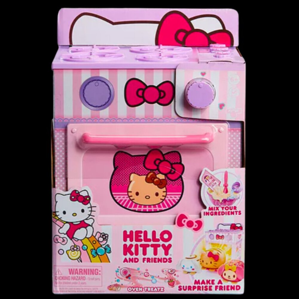 Cookeez Makery Hello Kitty, Cinnamoroll Or My Melody Interactive Oven Playset